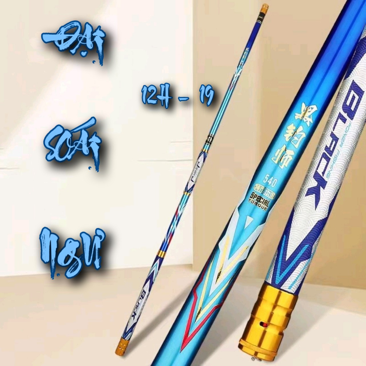 Cần câu Đại soái Ngư 12h