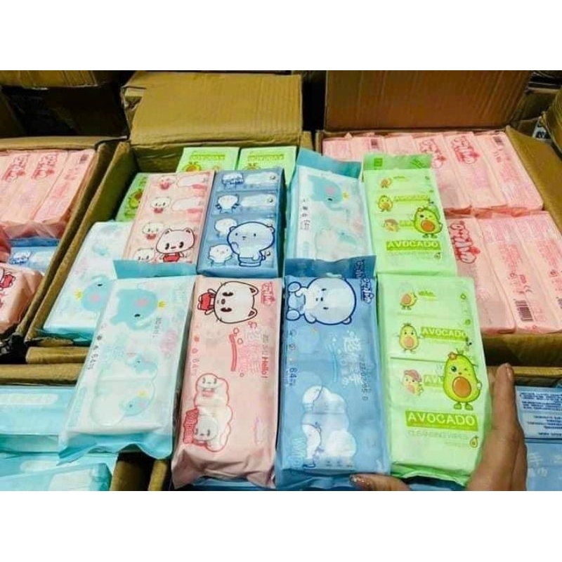 Khăn giấy mini 8gói siêu tiện lợi