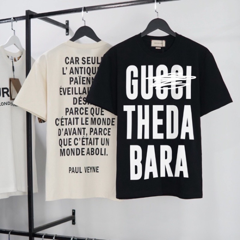 Áo Thun GC THEDA BARA thun 100% cotton 2 chiều - Hàng full Bọc Tag