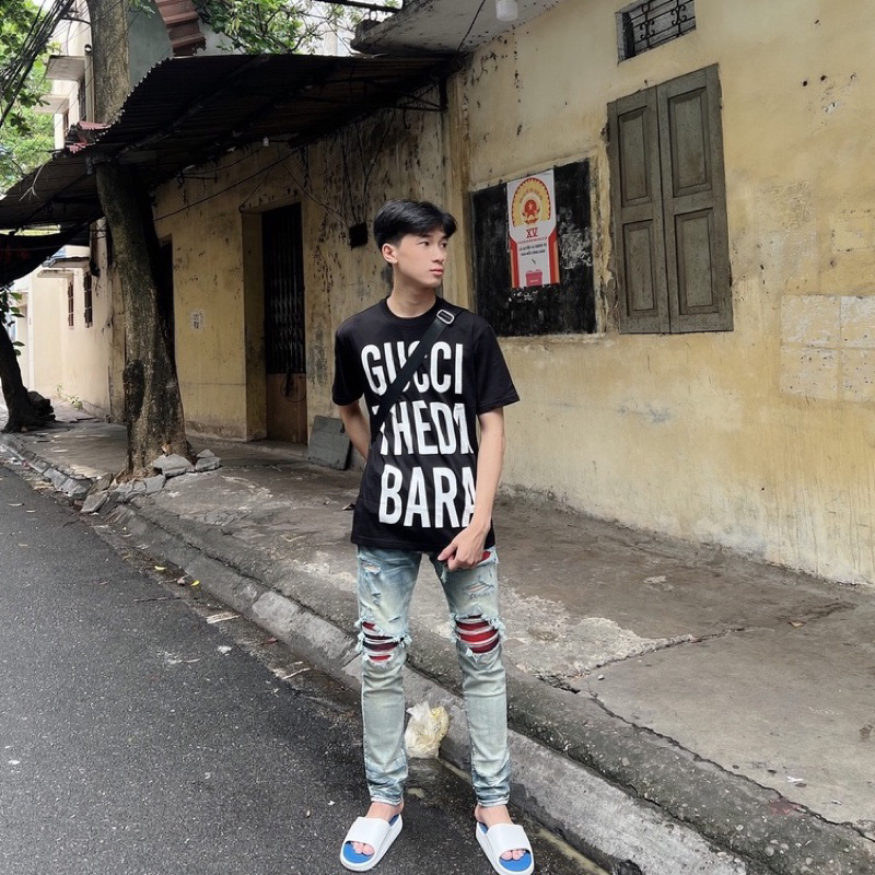 Áo Thun GC THEDA BARA thun 100% cotton 2 chiều - Hàng full Bọc Tag