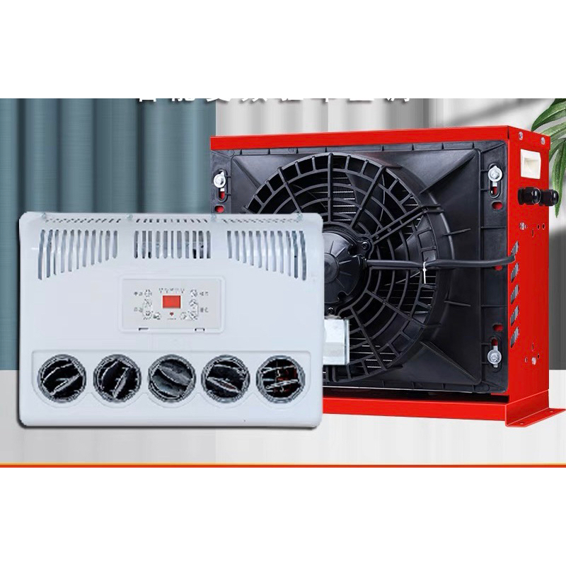 Điều Hoà Máy Lạnh Chạy Điện Ác Quy 12V-24V Xe Tải Máy Công Trình