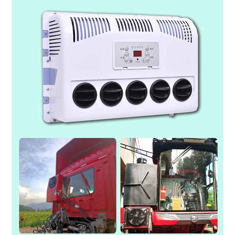 Điều Hoà Máy Lạnh Chạy Điện Ác Quy 12V-24V Xe Tải Máy Công Trình