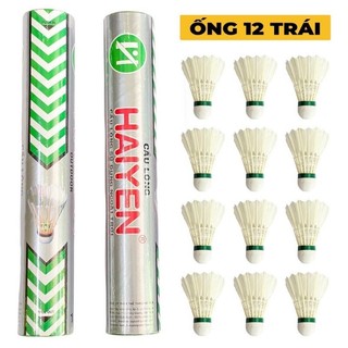 Cầu Lông Hải Yến Bạc Dài 1 Ống 12 Trái