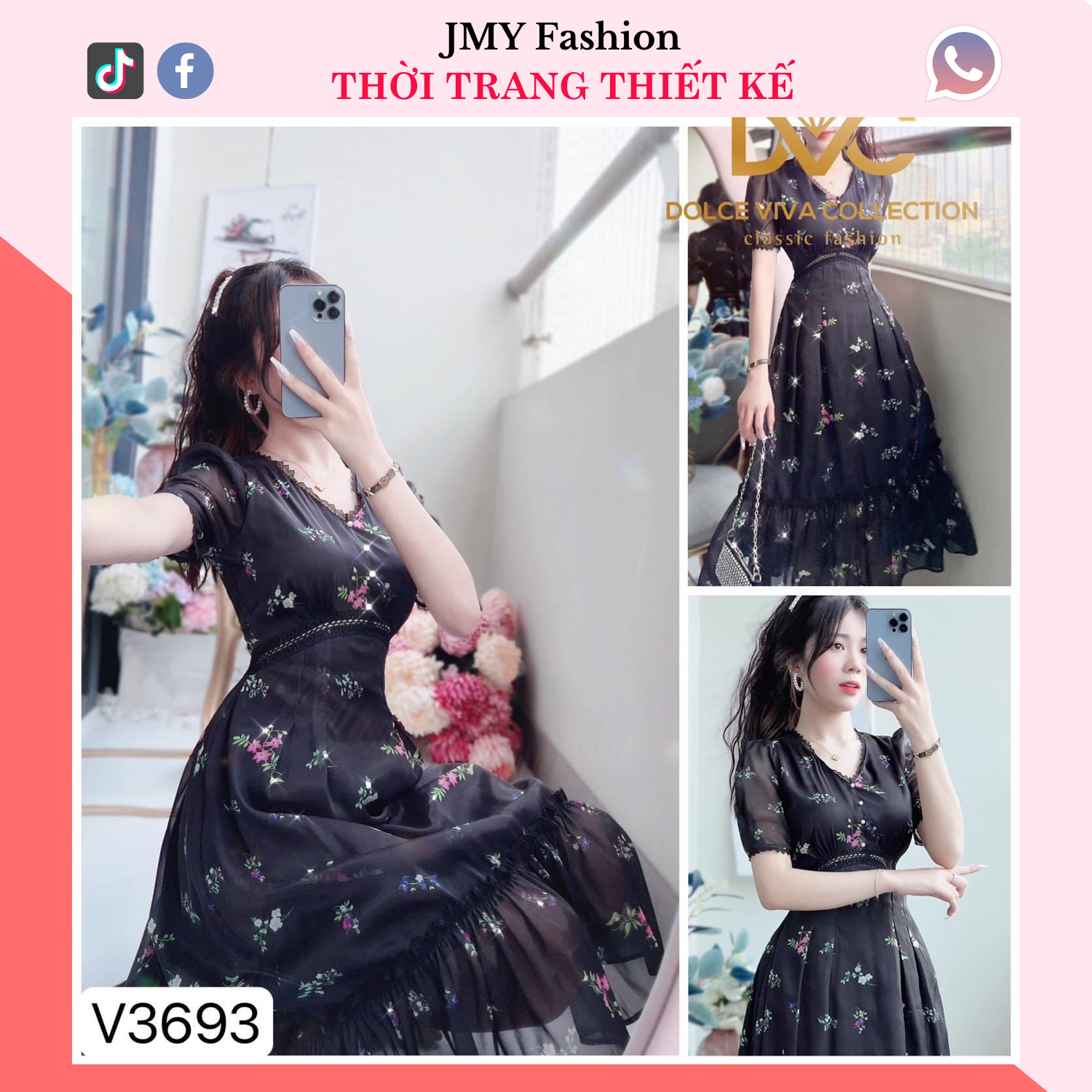 váy đầm tiểu thư dự tiệc nữ tính