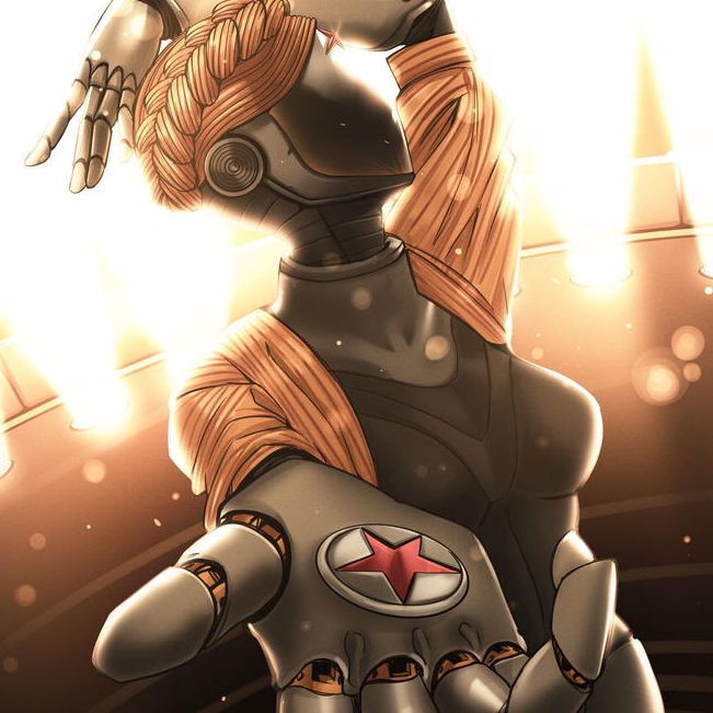 Mô hình figure atomic heart ba lê dáng múa