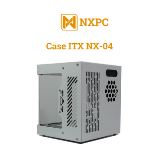 [NXPC] NX-04 Mini ITX Computer Case - Case Hỗ Trợ Mainboard ITX - Vỏ Máy Tính Bể Cá Mini Độc Đáo (Màu Trắng)