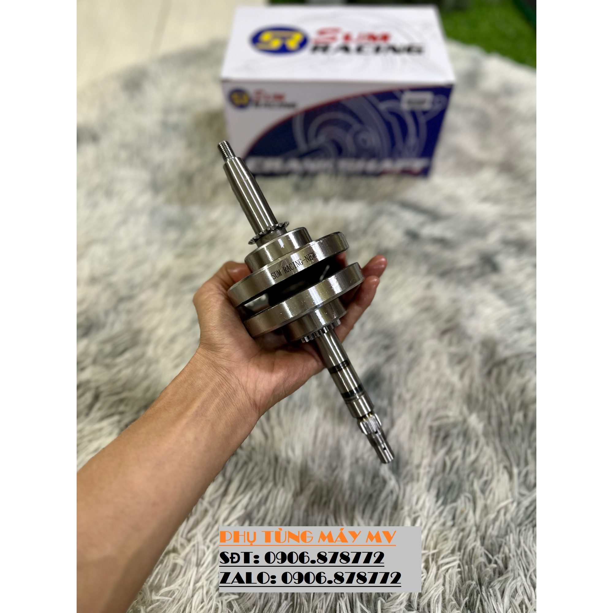 Dên Sum 110 tay dài sử dụng lòng dài 78 dành cho xe Dream Wave