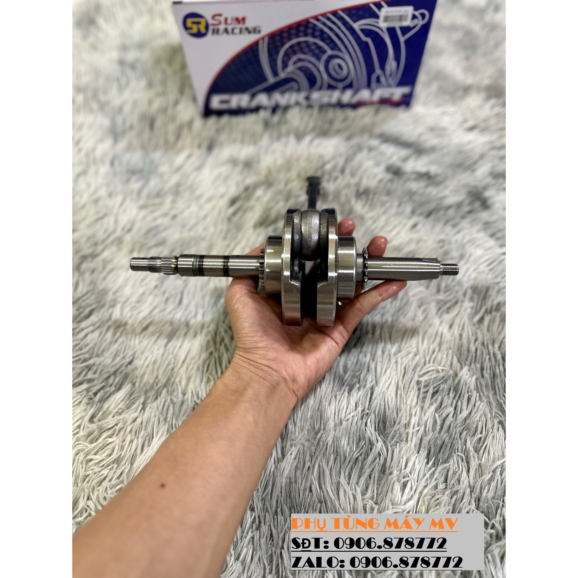 Dên Sum 110 tay dài sử dụng lòng dài 78 dành cho xe Dream Wave