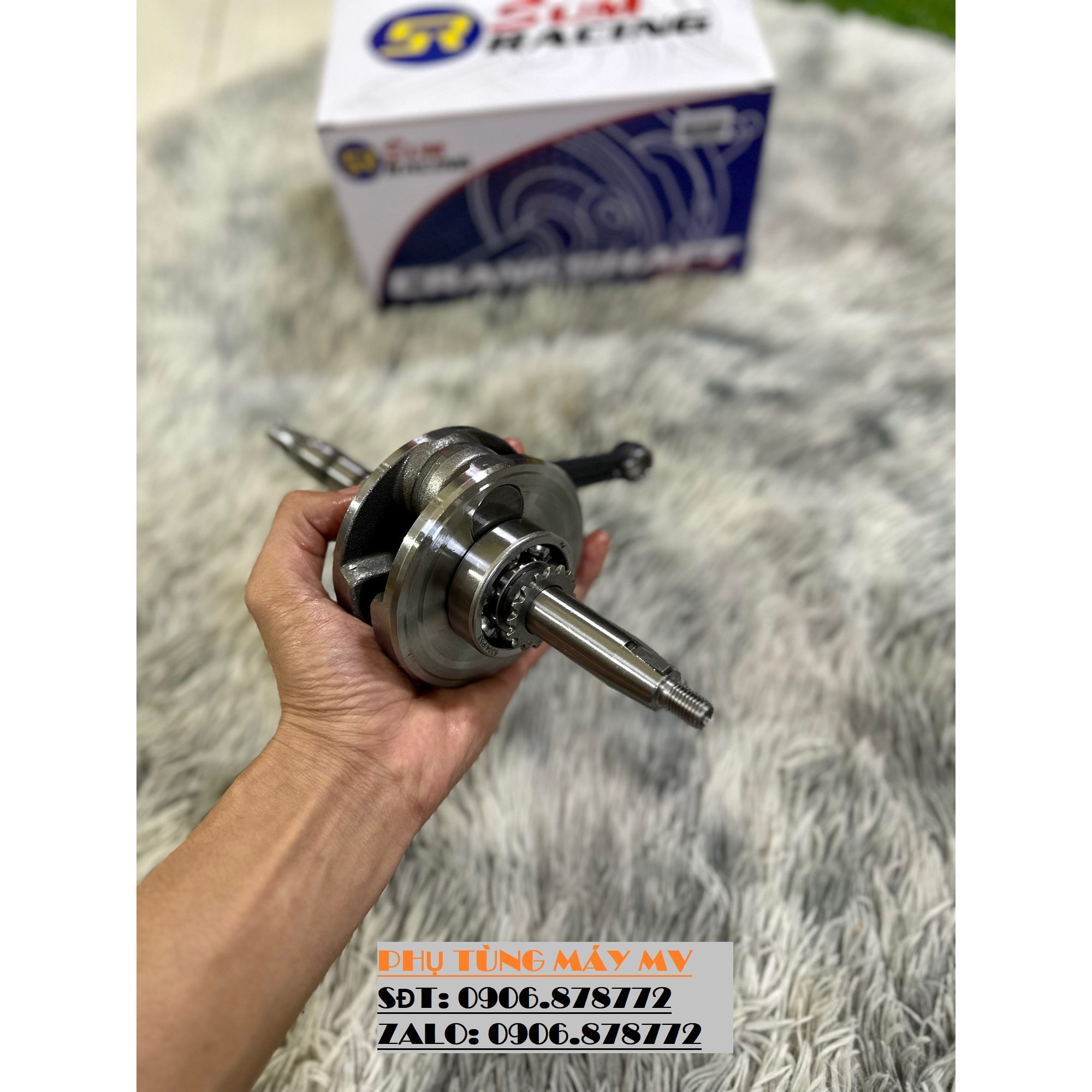 Dên Sum 110 tay dài sử dụng lòng dài 78 dành cho xe Dream Wave