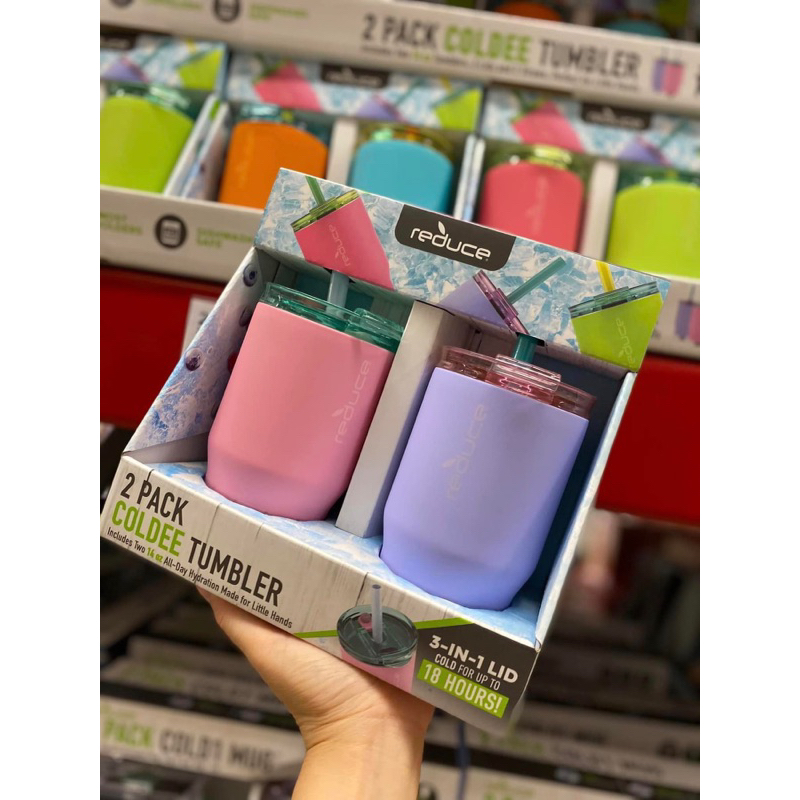 SET 2 Ly giữ nhiệt REDUCE COLDEE TUMBLER 415ml x 2 Ly