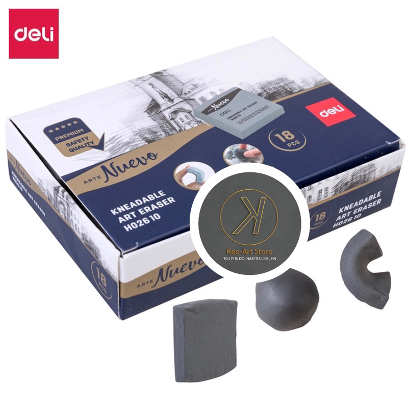 Tẩy đất sét cho mỹ thuật cao cấp -1 viên -EH02610