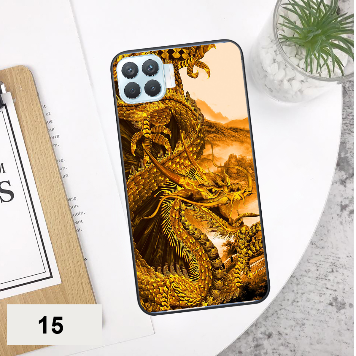 Ốp Oppo A73 - A93 in hình họa tiết rồng hổ 3d đẹp hot trend 2023