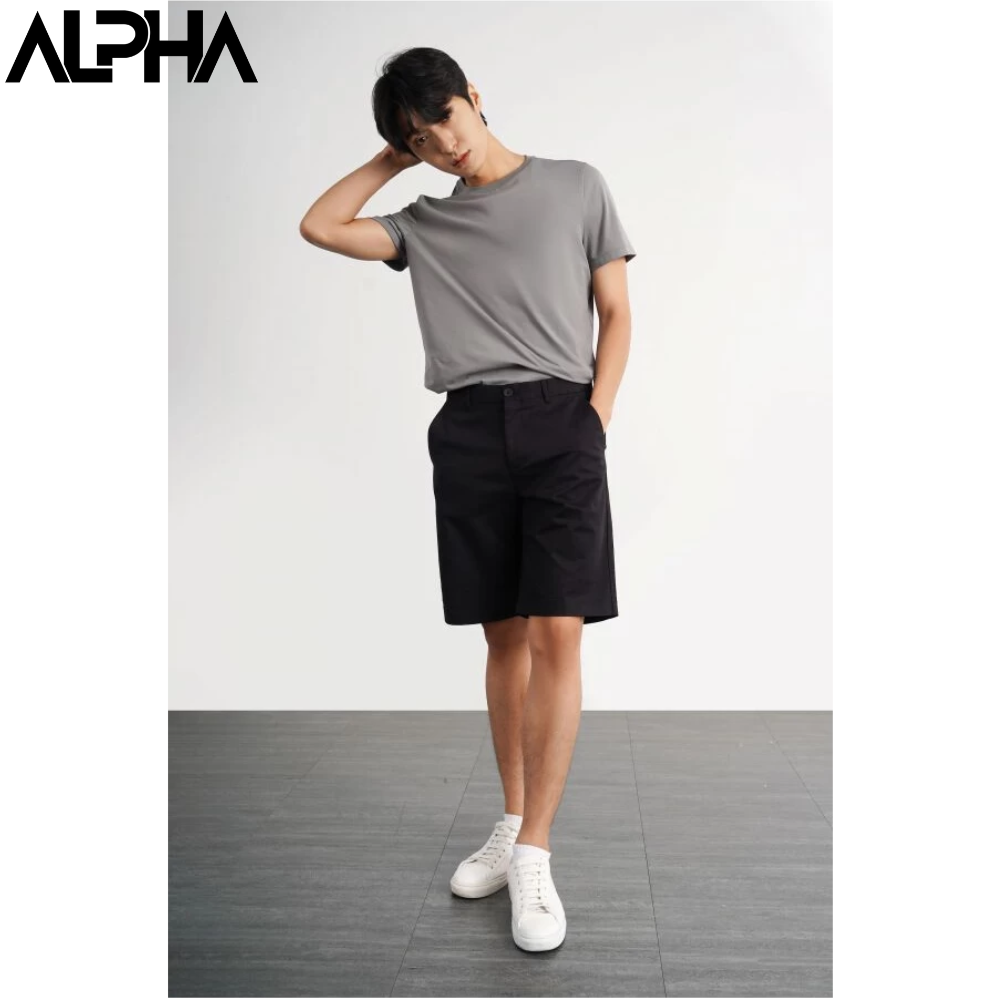 Quần short Nam kaki GEN ALPHA quần đùi co giãn cao cấp mặc nhà đi chơi thể thao GEN52