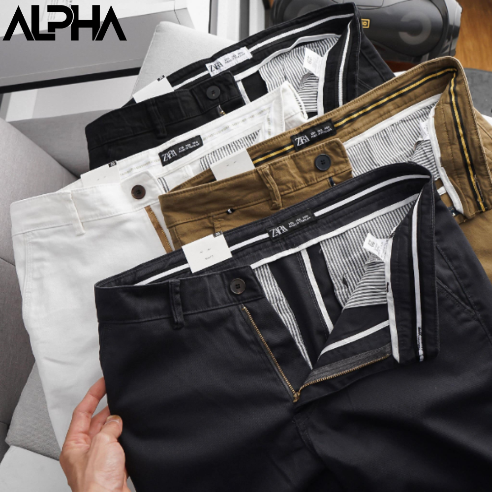 Quần short Nam kaki GEN ALPHA quần đùi co giãn cao cấp mặc nhà đi chơi thể thao GEN52