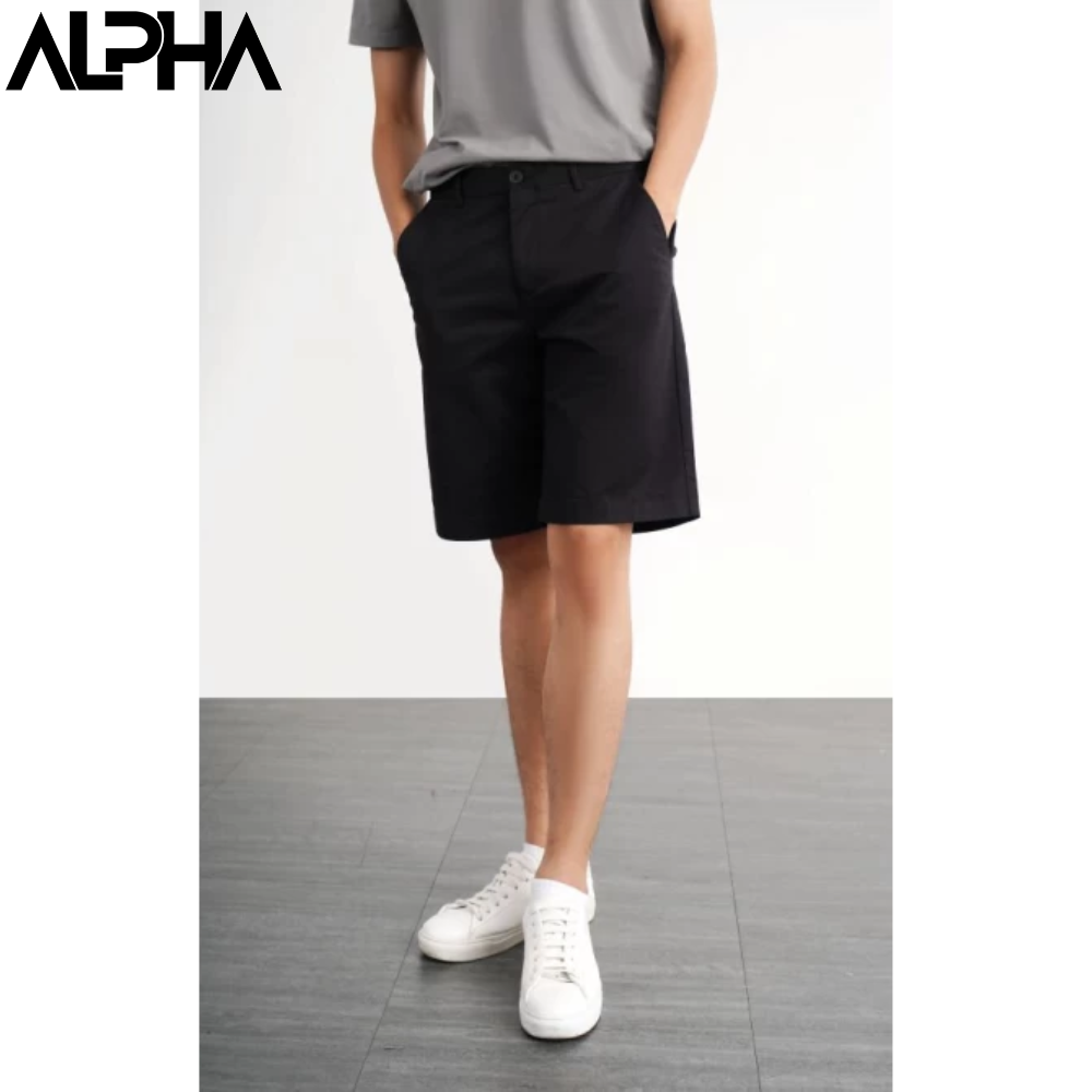 Quần short Nam kaki GEN ALPHA quần đùi co giãn cao cấp mặc nhà đi chơi thể thao GEN52