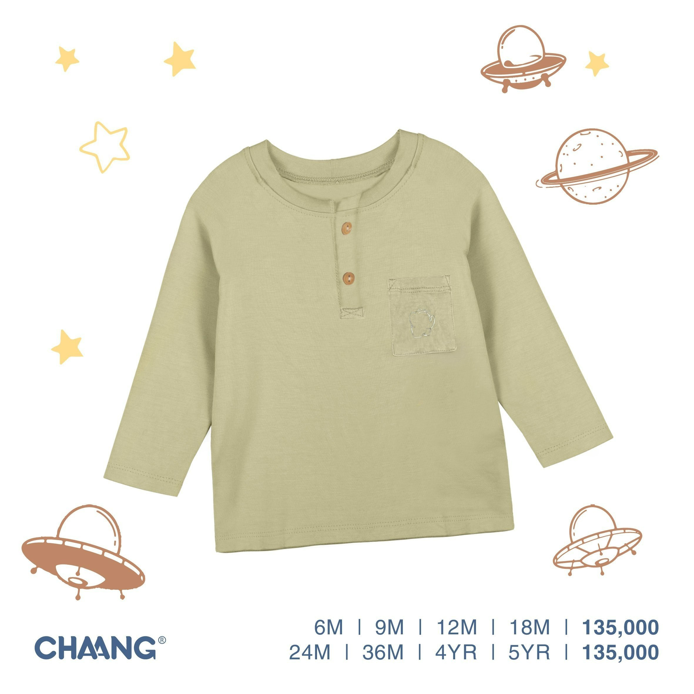 Áo Bổ Trụ Cosmos CHAANG AW22D12