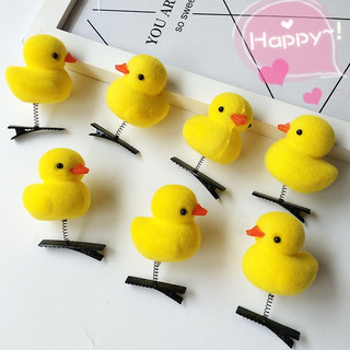 Kẹp tóc vịt, tim, chong chóng dễ thương