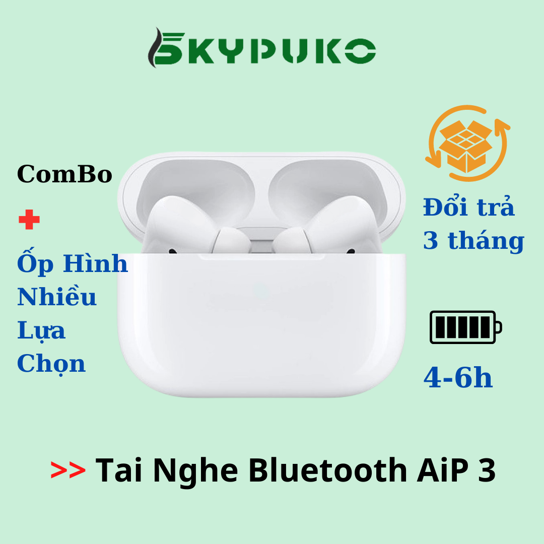 Tai nghe Bluetooth AP Không Dây Full Chức Năng Pin Trâu 4-6h, Định Vị, Đổi Tên phụ kiện SKYPUKO