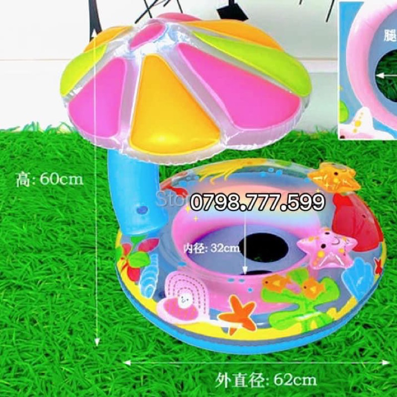 Phao bơi có dù cho bé