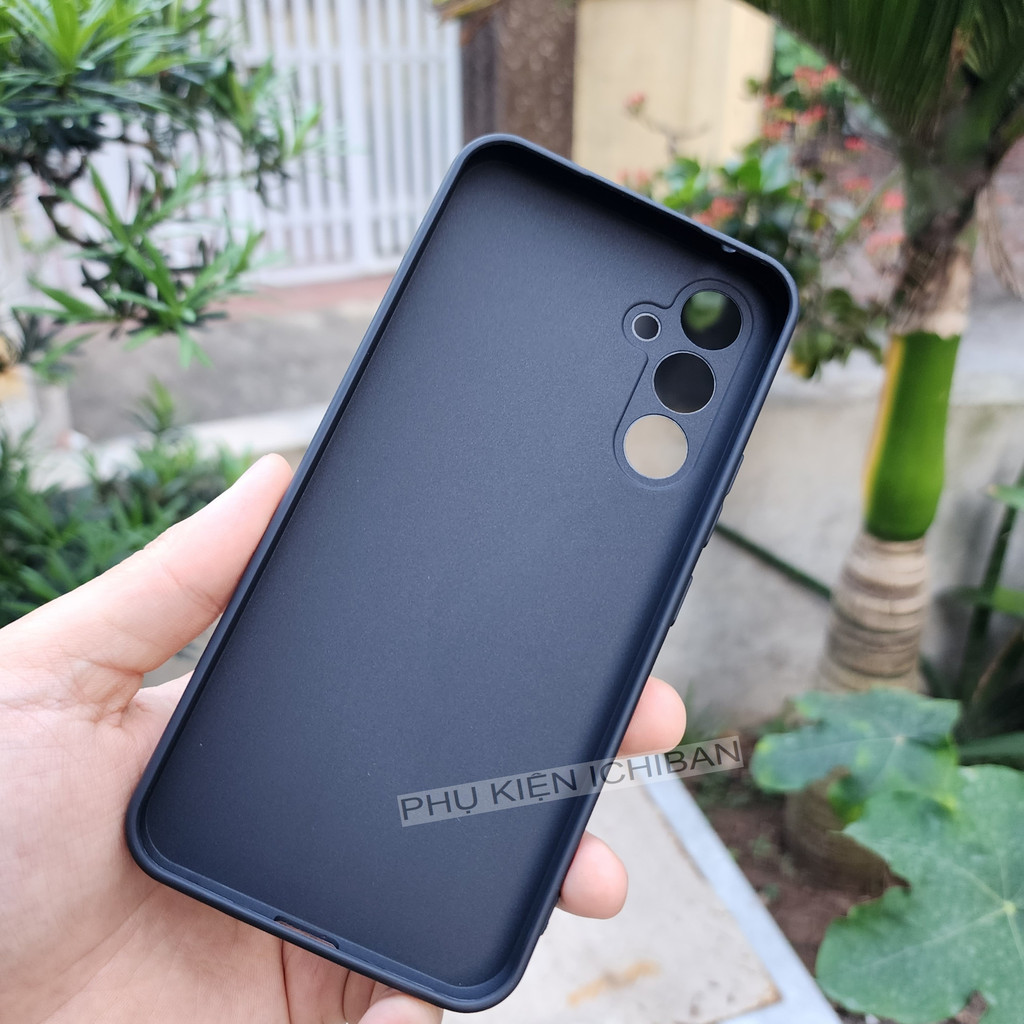 Ốp Lưng Chống Bẩn Samsung M34 5G, Galaxy M14 5G, Samsung M54 5G Dẻo Nhám Mịn, Không Bám VÂN TAY, TPU ĐEN Bảo Vệ Camera