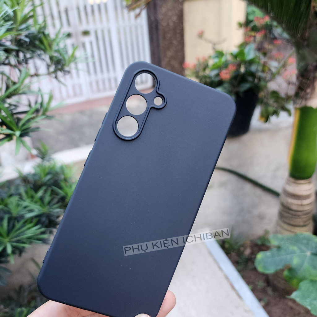 Ốp Lưng Chống Bẩn Samsung M34 5G, Galaxy M14 5G, Samsung M54 5G Dẻo Nhám Mịn, Không Bám VÂN TAY, TPU ĐEN Bảo Vệ Camera