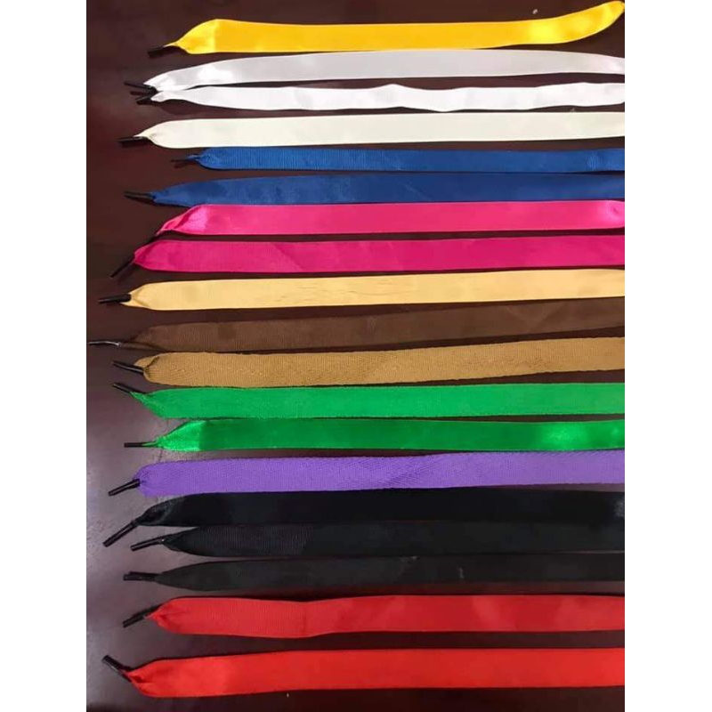 Dây túi,quai túi (bombos200 đôi)Dây lụa xỏ túi giấy 2x35cm