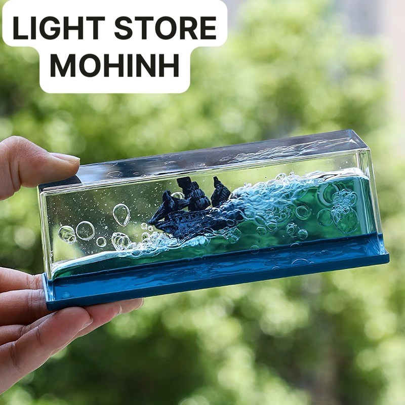 Mô Hình Tàu Thousand Sunny trong anime one piece, trang trí, decor, sưu tầm
