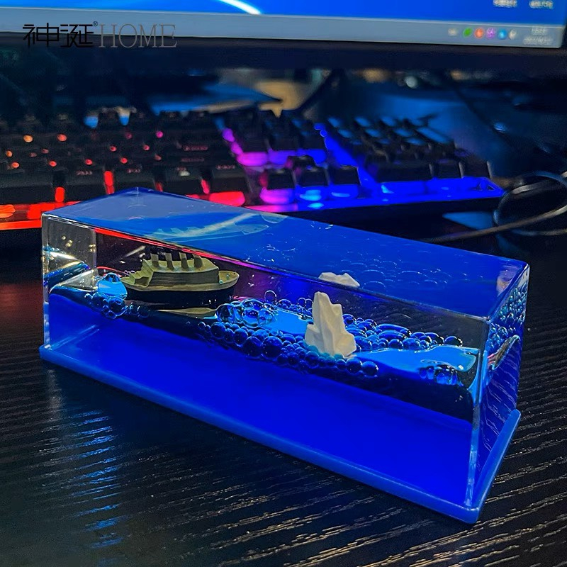 Mô Hình Tàu Thousand Sunny trong anime one piece, trang trí, decor, sưu tầm