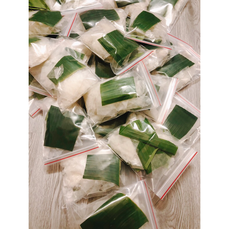 Rìa bánh tráng phơi sương muối nhuyễn hành phi ớt Rim mật Ong/ sa tế