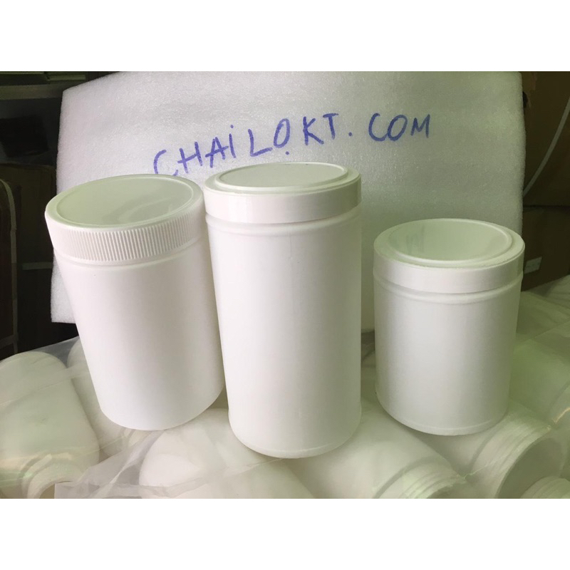 Hũ nhựa hdpe 700ml 800ml. hũ nhựa đựng bột/ hũ đựng ngũ cốc