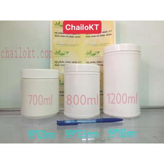 Hũ nhựa hdpe 1000ml 1200ml hũ nhựa đựng bột/ hũ đựng ngũ cốc