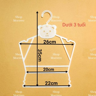 Combo 10 Móc bộ gấu xoay trẻ em nhựa dẻo đủ size