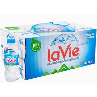 Thùng 24 chai nước suối Lavie 350ml