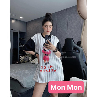 Áo phông cô gái kẻ