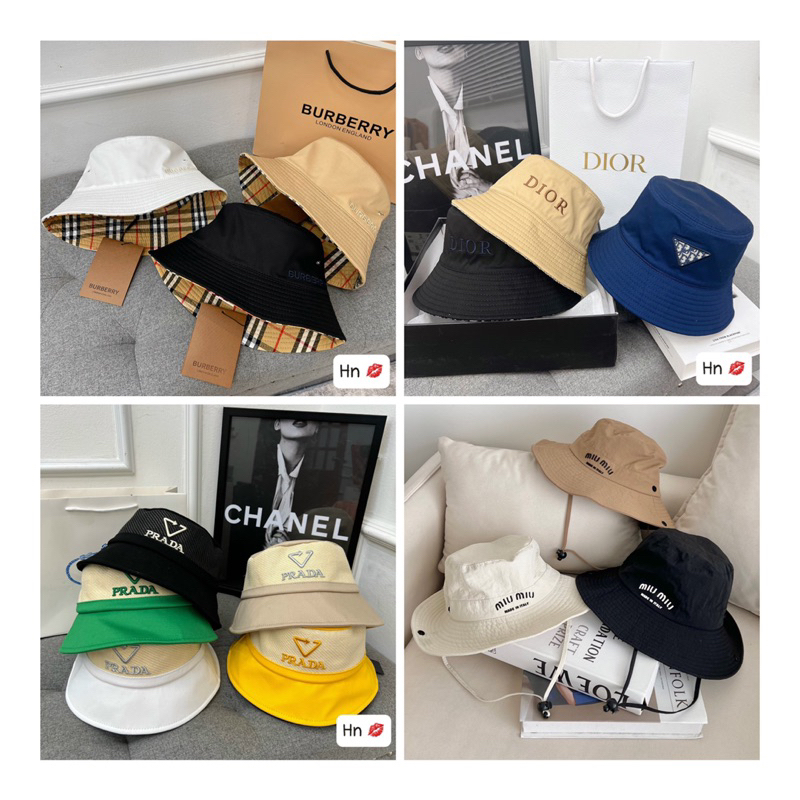 Mũ bucket thời trang, form chuẩn, chất vải mềm, hàng quảng châu