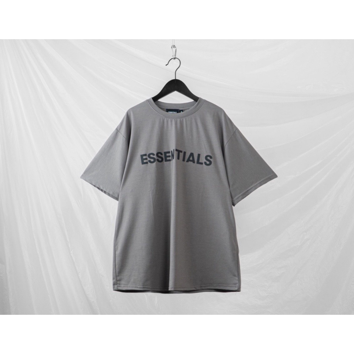 Áo Thun ESSENTIALS, Áo Phông Tay Lỡ Nam Nữ Unisex