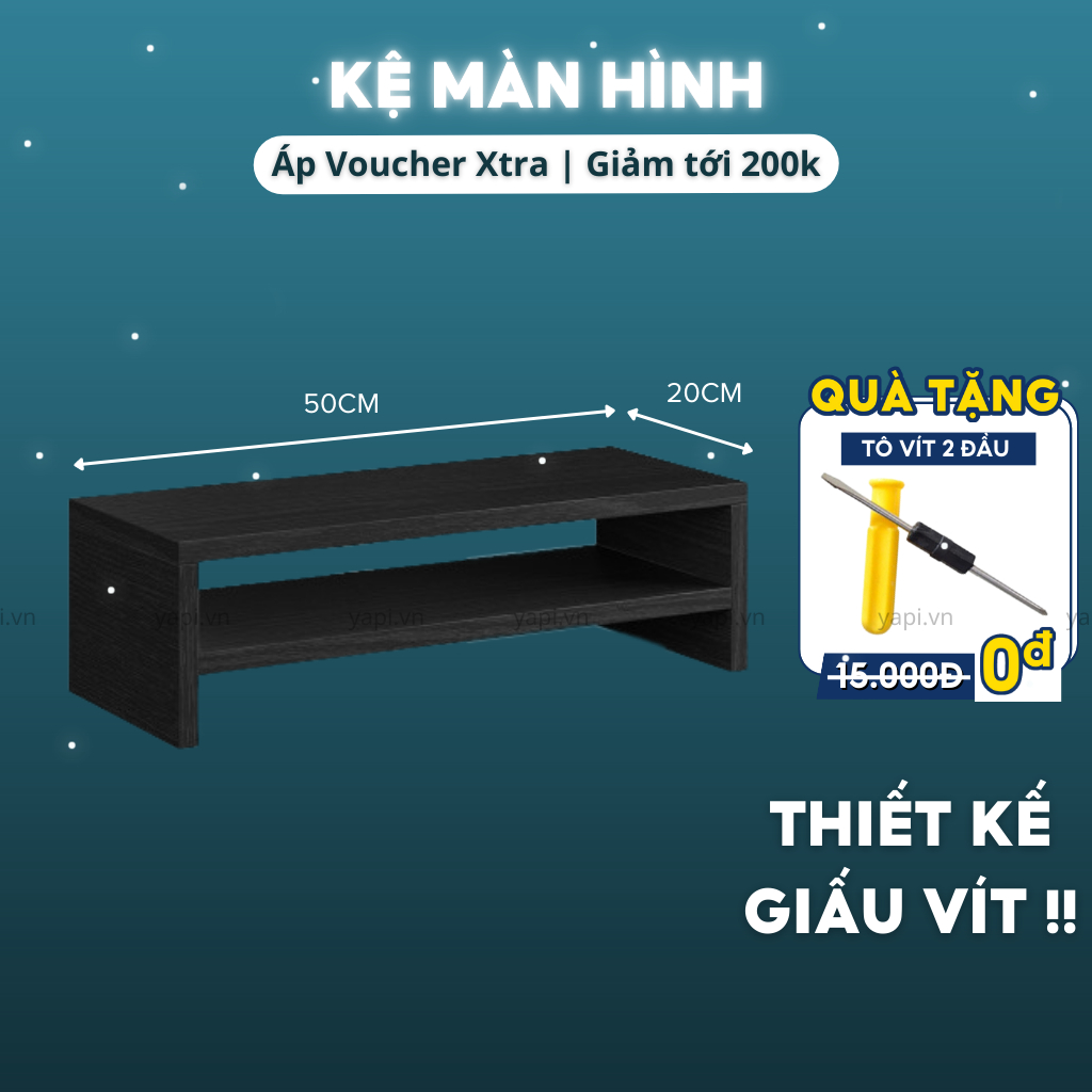Kệ Nâng Màn Hình Máy Tính Yapi -608