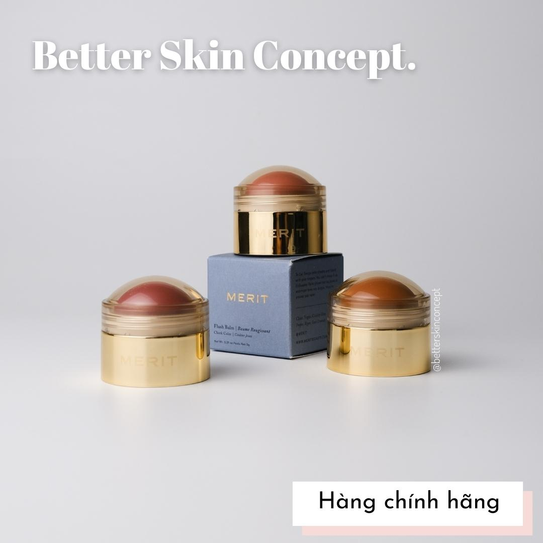 MERIT Flush Balm Cream Blush - Má hồng dạng kem 9g