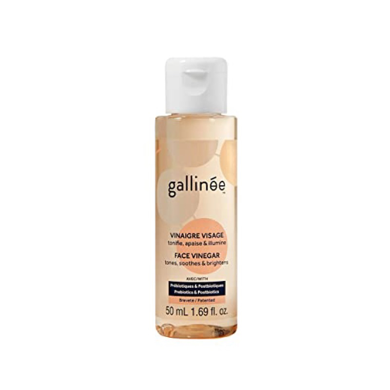 Gallinée Prebiotic Face Vinegar – Toner Giấm Táo Giúp Làm Dịu Da Và Giảm Mẩn Đỏ 50ml