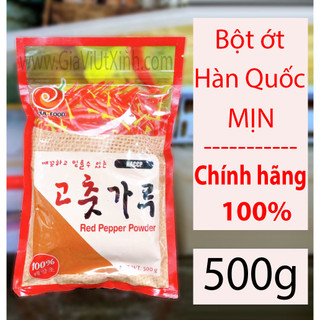 Ớt bột hàn quốc mịn 500g - seoul food red pepper powder - bột ớt mịn hàn quốc