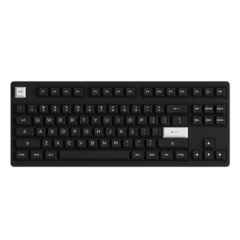 Bàn Phím Cơ Không Dây Chuyên Game - AKKO 3087 RF | Black on White | White on Black - Wireless 2.4Ghz
