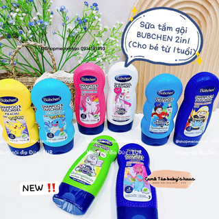Sữa tắm gội bubchen 2in1 đức - 230ml