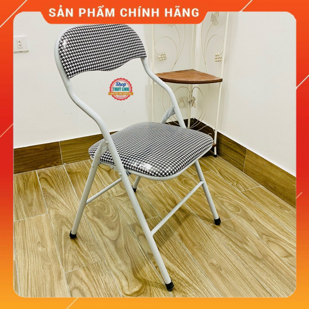 Ghế gập gấp gọn / bọc da khung sắt , ghế văn phòng