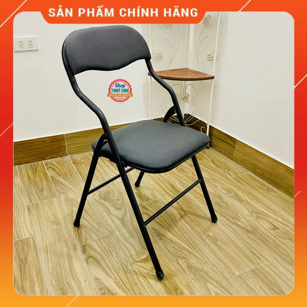 Ghế gập gấp gọn / bọc da khung sắt , ghế văn phòng