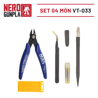 Set dụng cụ hổ trợ đa năng lắp ráp mô hình gundam, vt-033 , vt-066