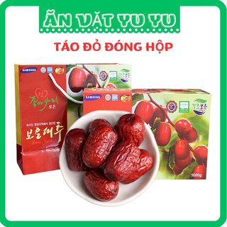 Táo đỏ Hàn Quốc sấy khô Loại 1 (Tặng kèm túi)