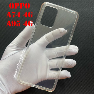 Ốp dẻo trong suốt cho Oppo A95 (Hàng loại A)