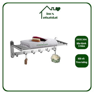 Máng khăn tầng đa năng Inox 304 PHÁT ĐẠT không rỉ sét (SP028)
