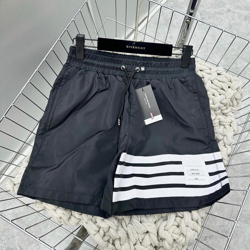 Quần short gió thom in 4 sọc ngang P-1125 も1115