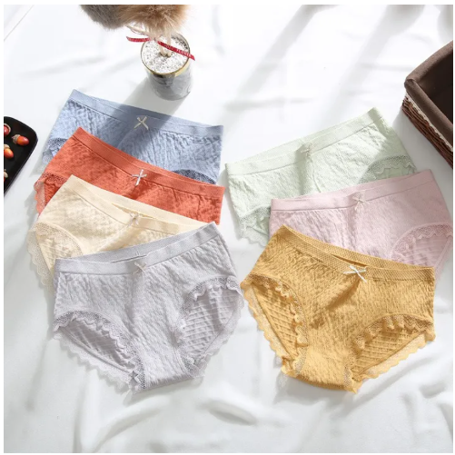 HỘP 5 QUẦN LÓT NHĂN MJI CO GIÃN 4 CHIỀU MẪU MỚI